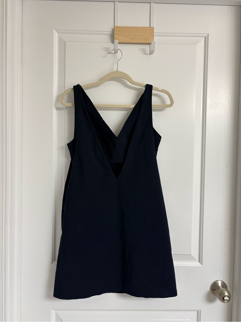 Zara navy blue layered romper/dress